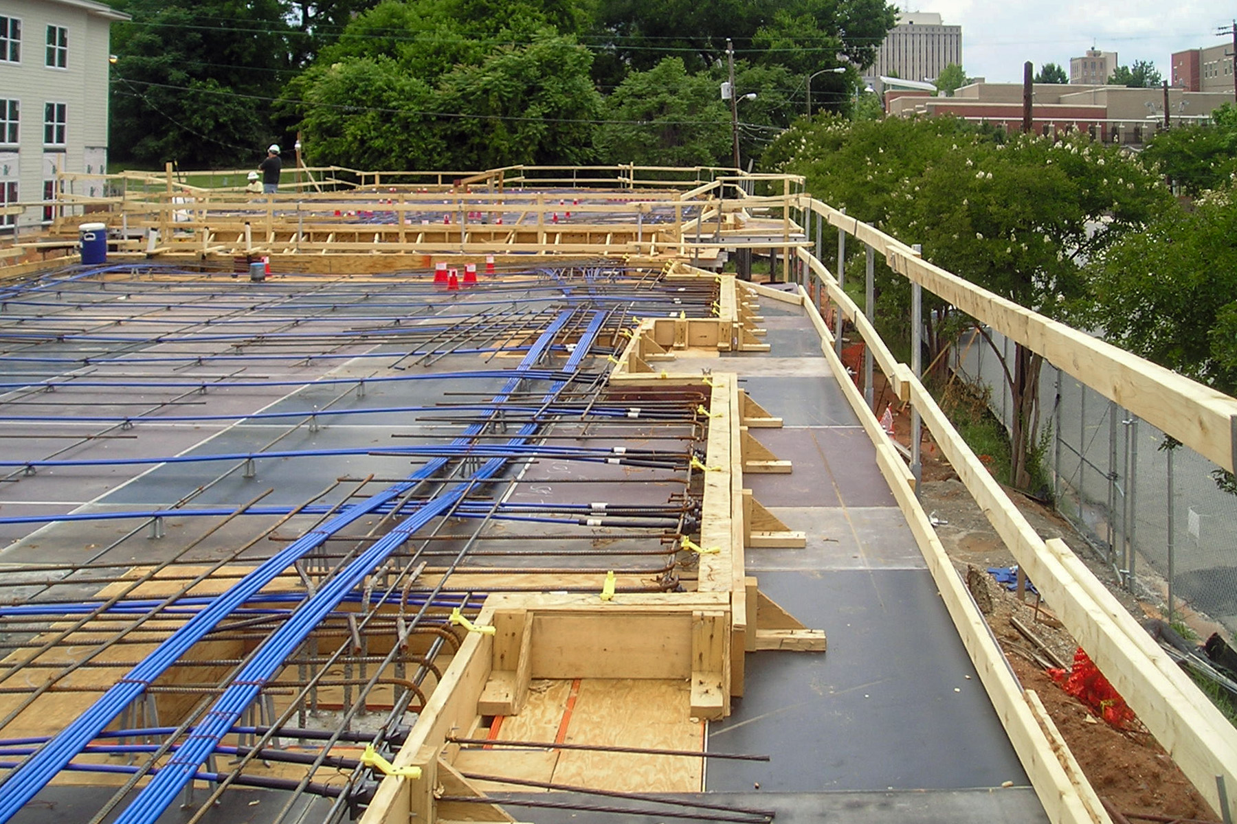 L L Concrete Of Raleigh Elevated Post Tension Slabs